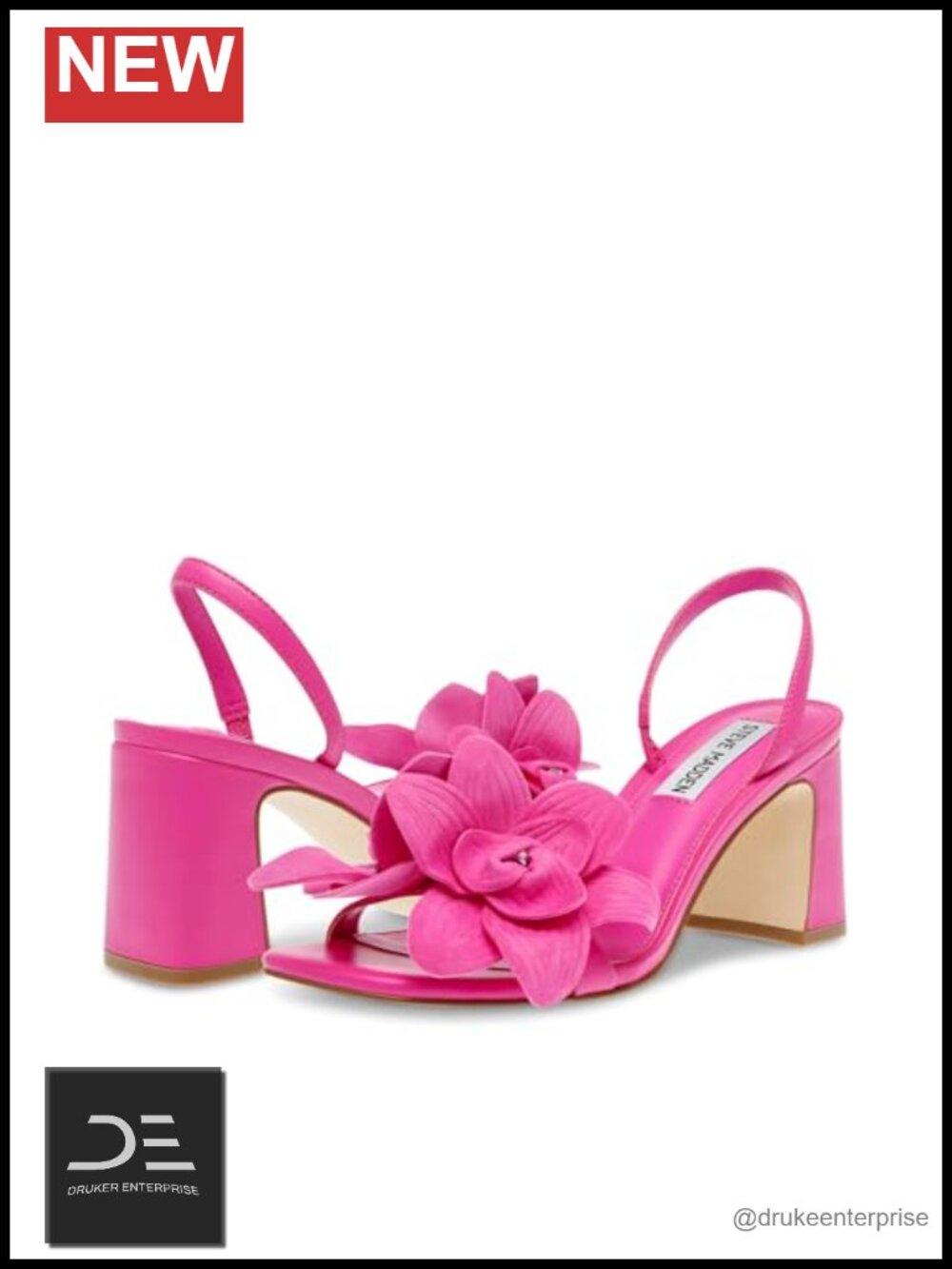 Women's Heeled Platform Sandals Block Heel Slingback Peep Toe Suede
